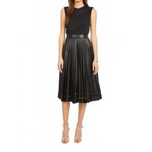 NEW CABALLERO alana midi skirt in black